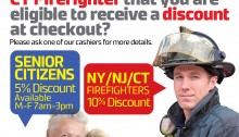 Discounts Available for Senior Citizens and Firefighters