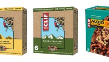 CLIF BAR Nuts & Seeds Energy Bars, CLIF BAR Sierra Trail Mix Energy Bars, and CLIF Mojo Mountain Mix Trail Recall