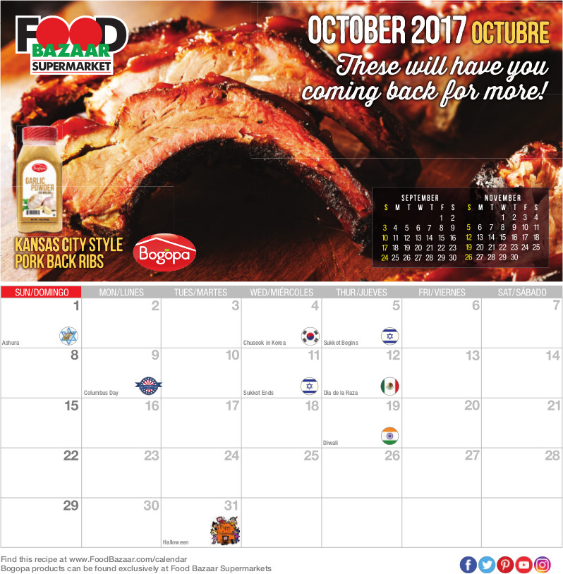 october2017 Food Bazaar Supermarket