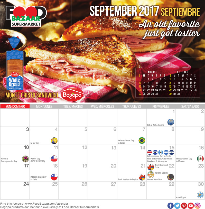 september2017 Food Bazaar Supermarket