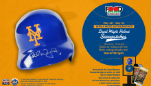 CLOSED WIN a Mets Autographed David Wright Helmet