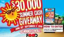CLOSED – $30K Summer Cash Giveaway