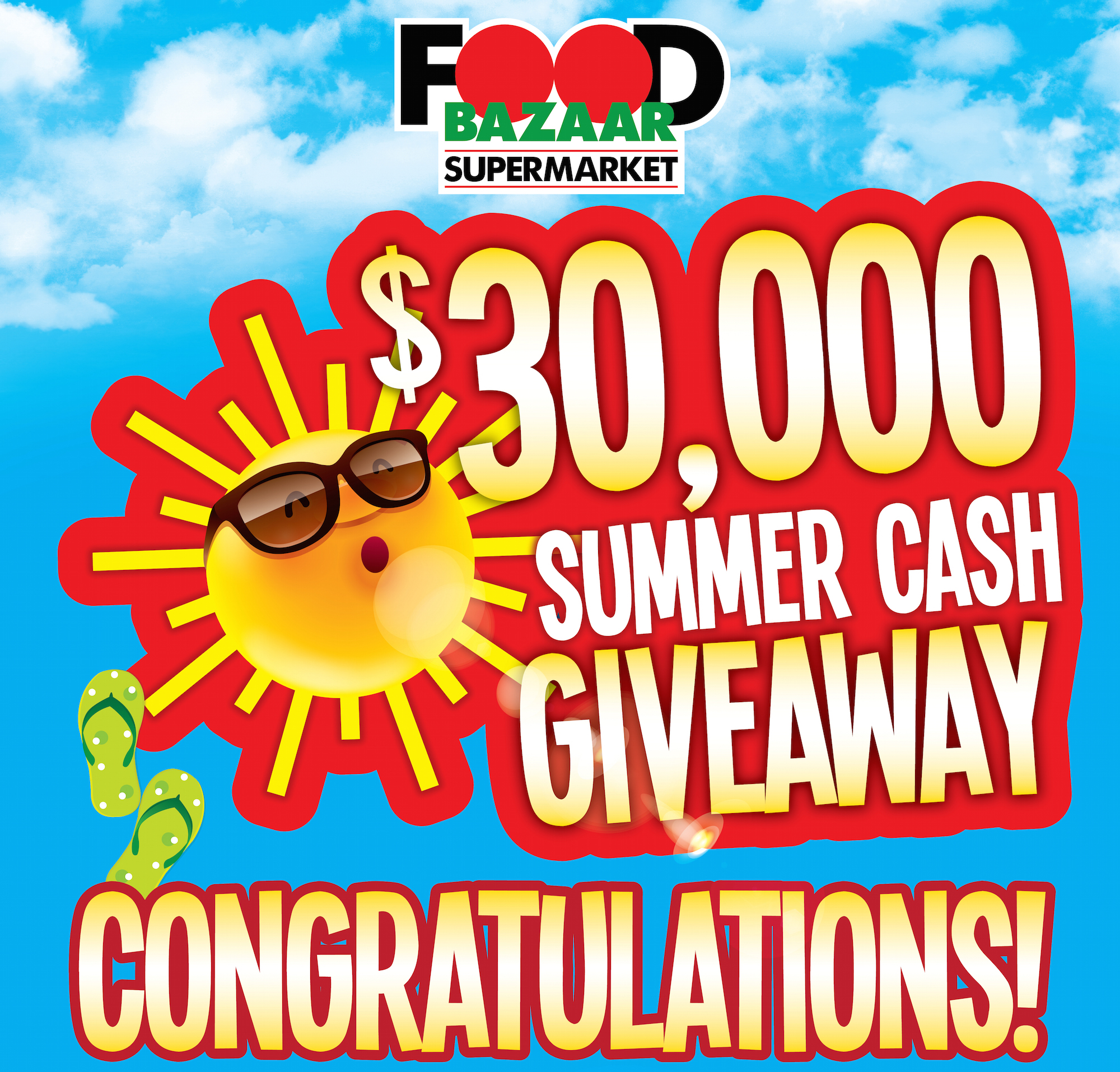 WINNERS ANNOUNCEMENT | Food Bazaar Supermarket