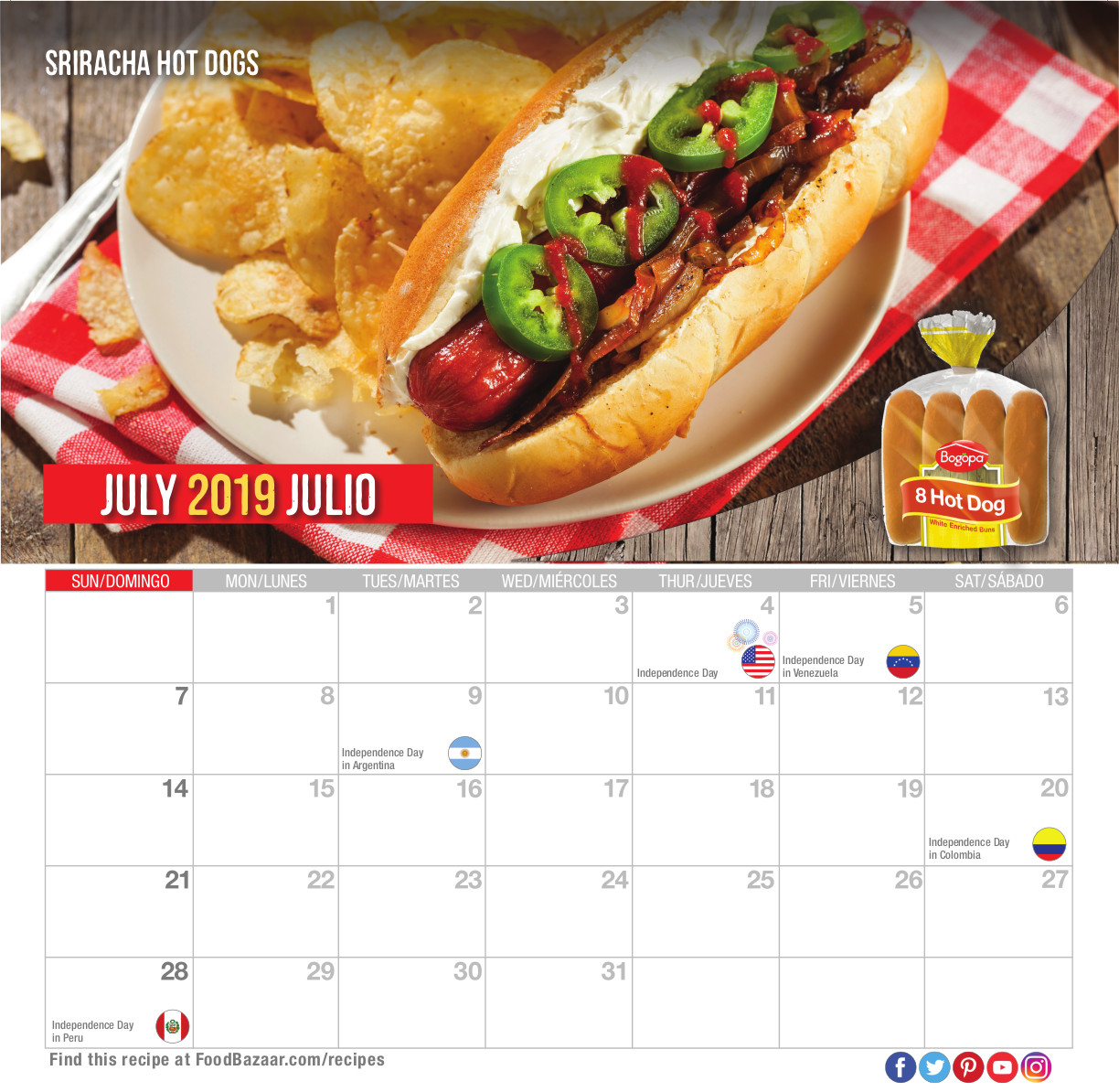 July 2019 | Food Bazaar Supermarket
