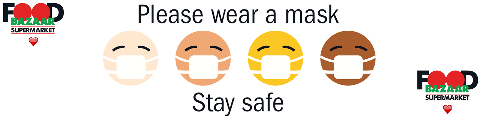 Please wear a mask! Stay Safe!