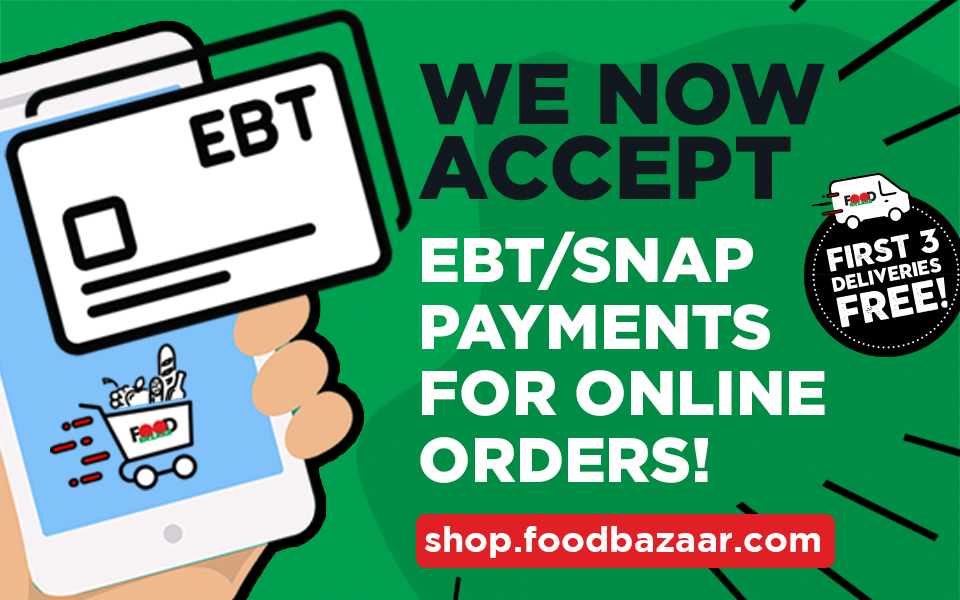 We Now Accept EBT/SNAP Payments for Online Orders!