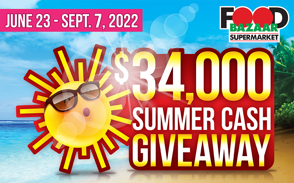34k Summer Cash Giveaway - June 23rd to September 7th, 2022