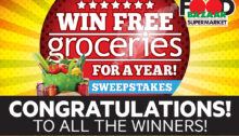 Free Groceries for a Year 2023 Winners!