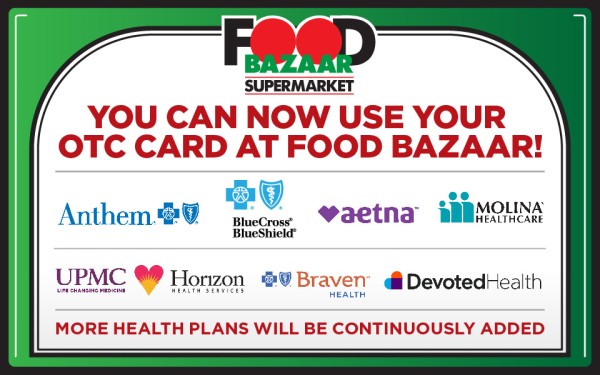 You can now use your OTC card at Food Bazaar!