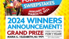 Free Groceries for a Year 2024 Winners!